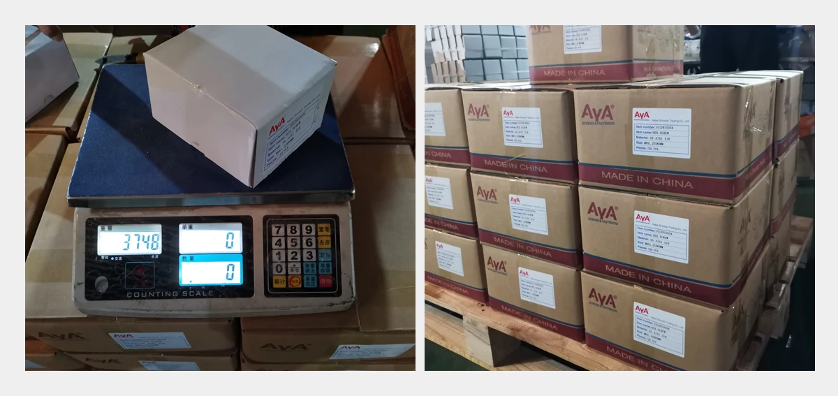 Hex Bolt Full Thread packing Hex Bolt Full Thread packing