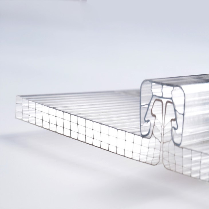 U Lock Polycarbonate Roofing Sheet