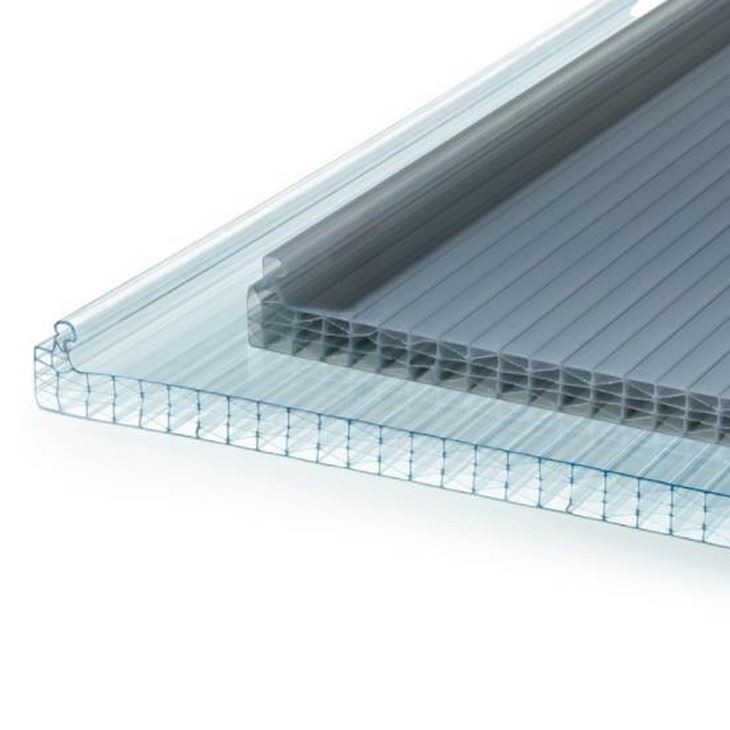U Lock Polycarbonate Roofing Sheet